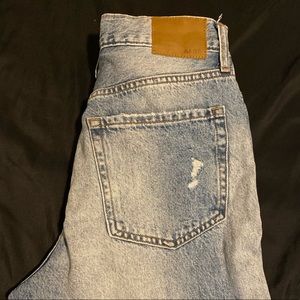 light blue aeropostal ripped jeans